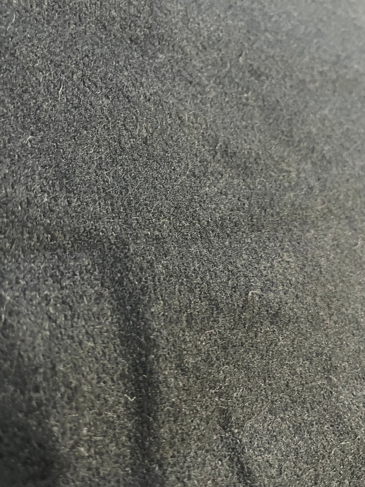 CLAIRE 140 Boiled wool black