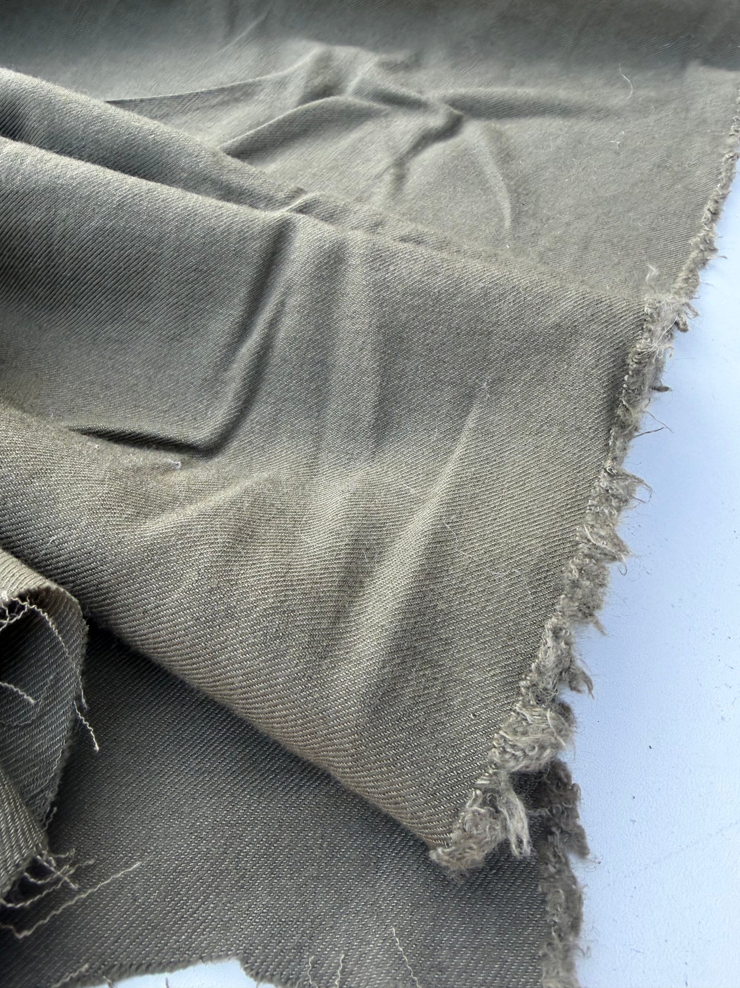LAUREN 004 khaky  wool stretch suiting fabric