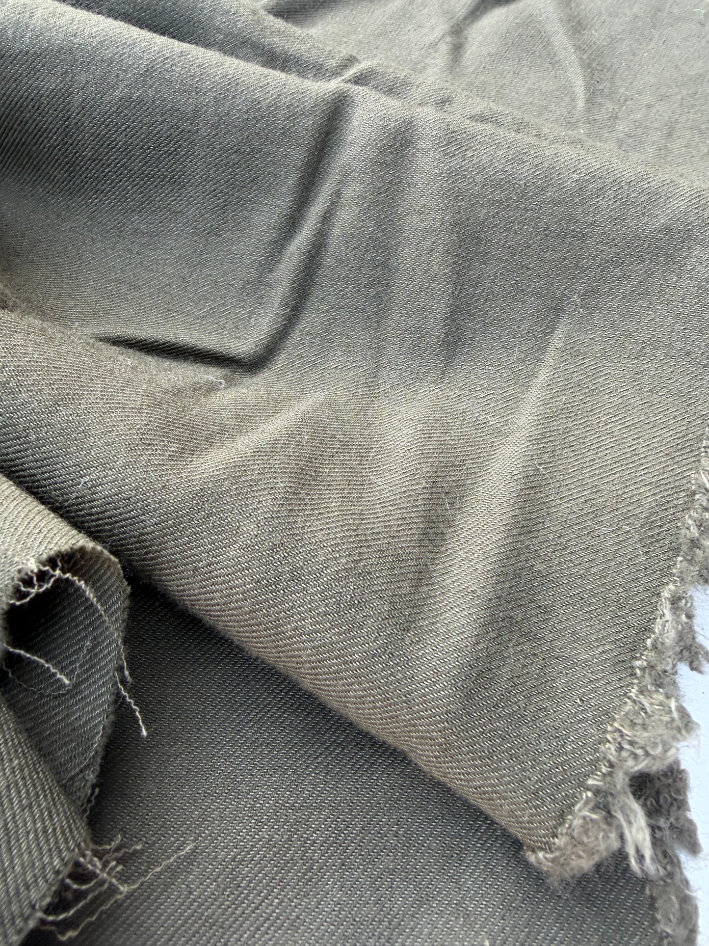LAUREN 004 khaky  wool stretch suiting fabric