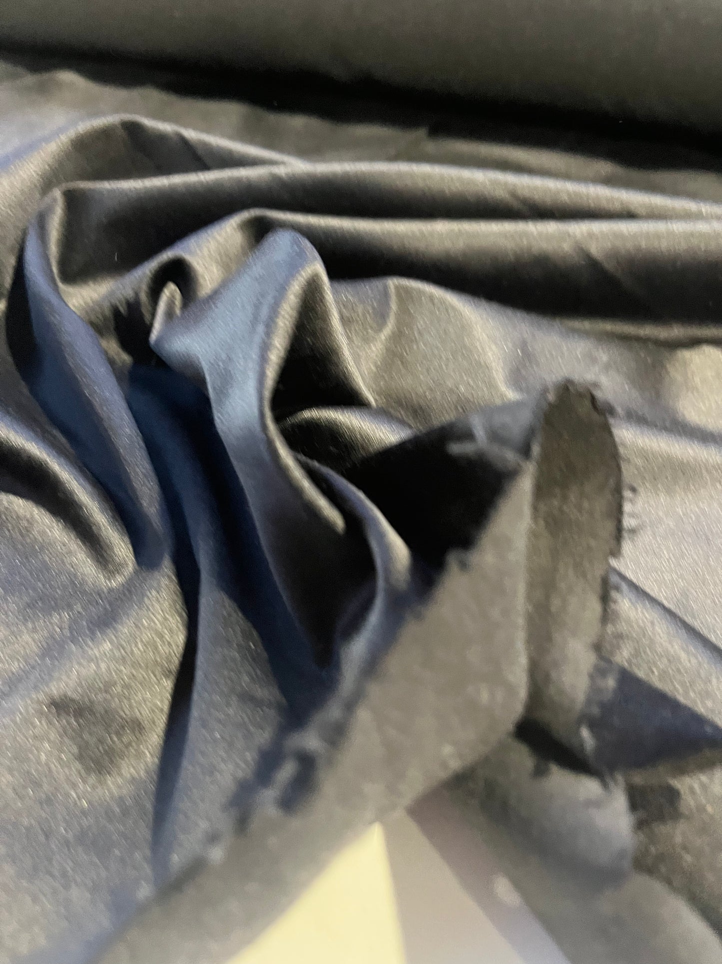 CLAIRE 145 Heavy Satin With Cotton black