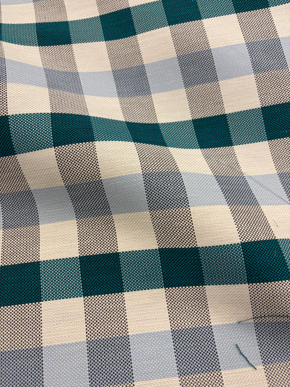 XENA 001 checkered colorwoven canvas