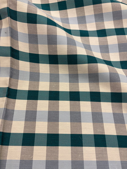 XENA 001 checkered colorwoven canvas