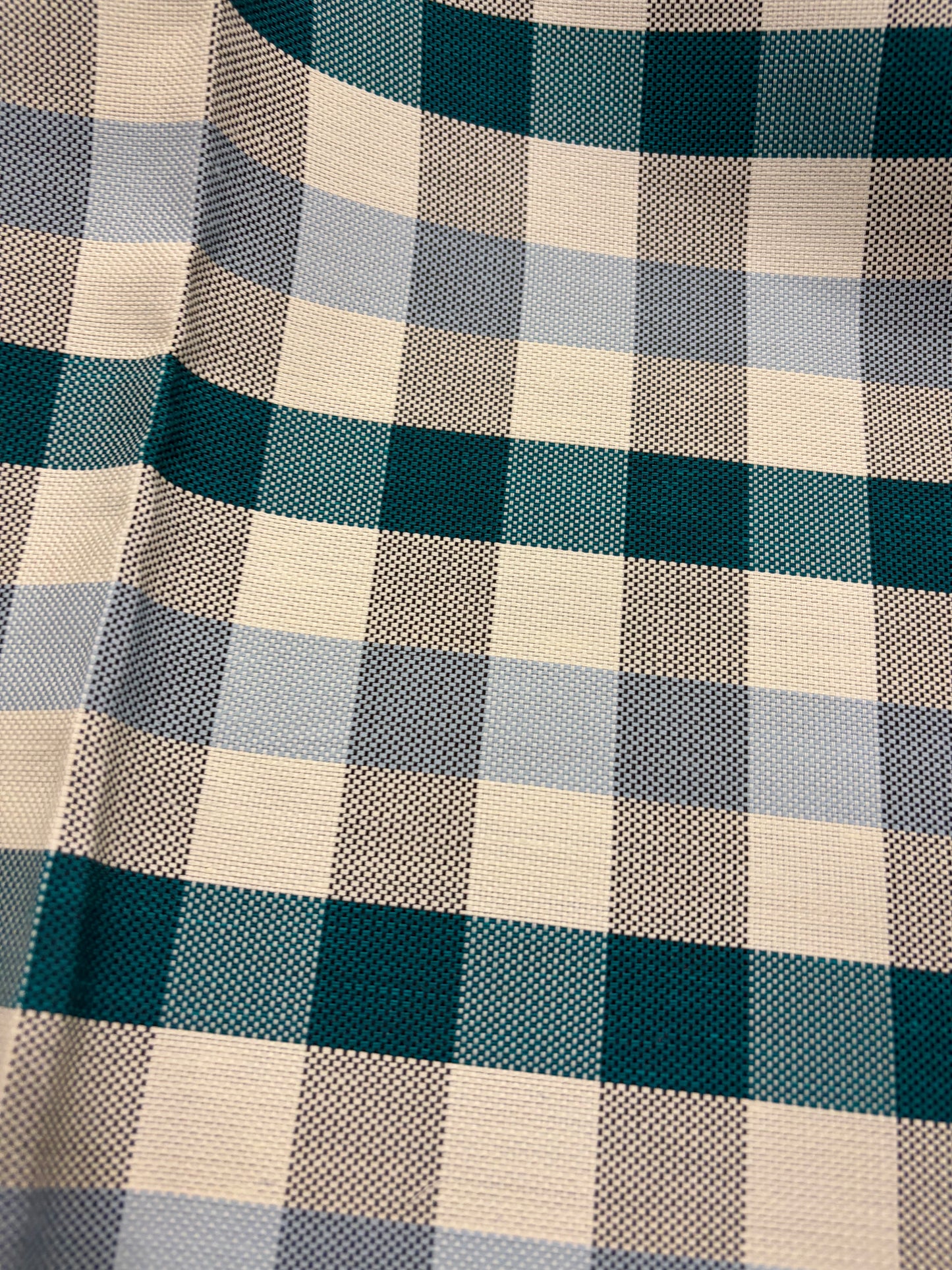 XENA 001 checkered colorwoven canvas