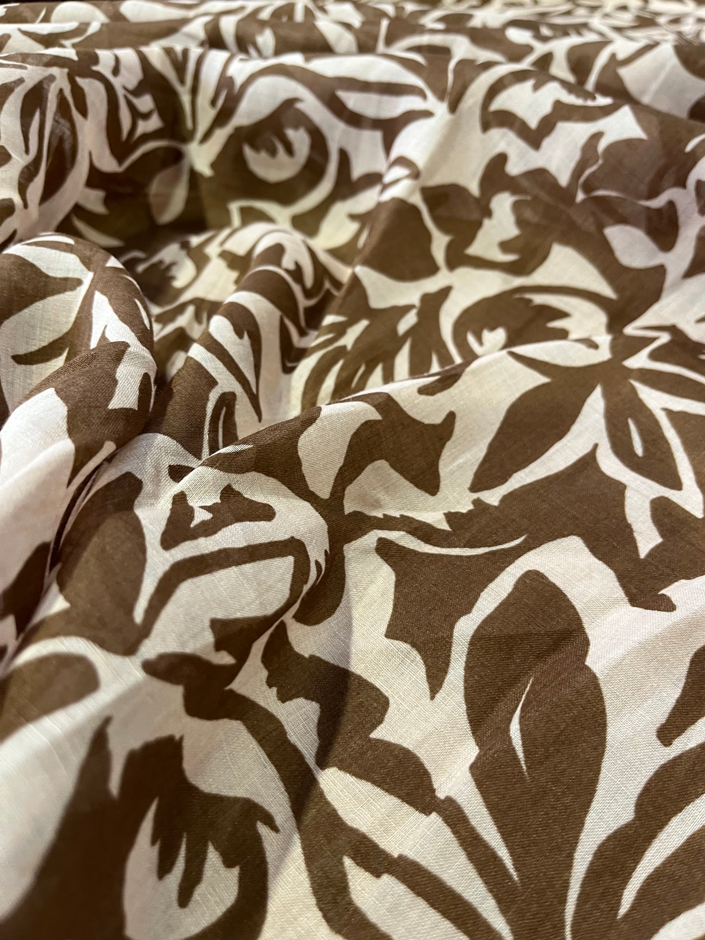 B01 MAURO 017 cotton voile bicolor print