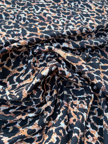 LAUREN 010 small animalier poplin stretch