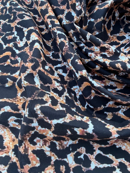 LAUREN 010 small animalier poplin stretch