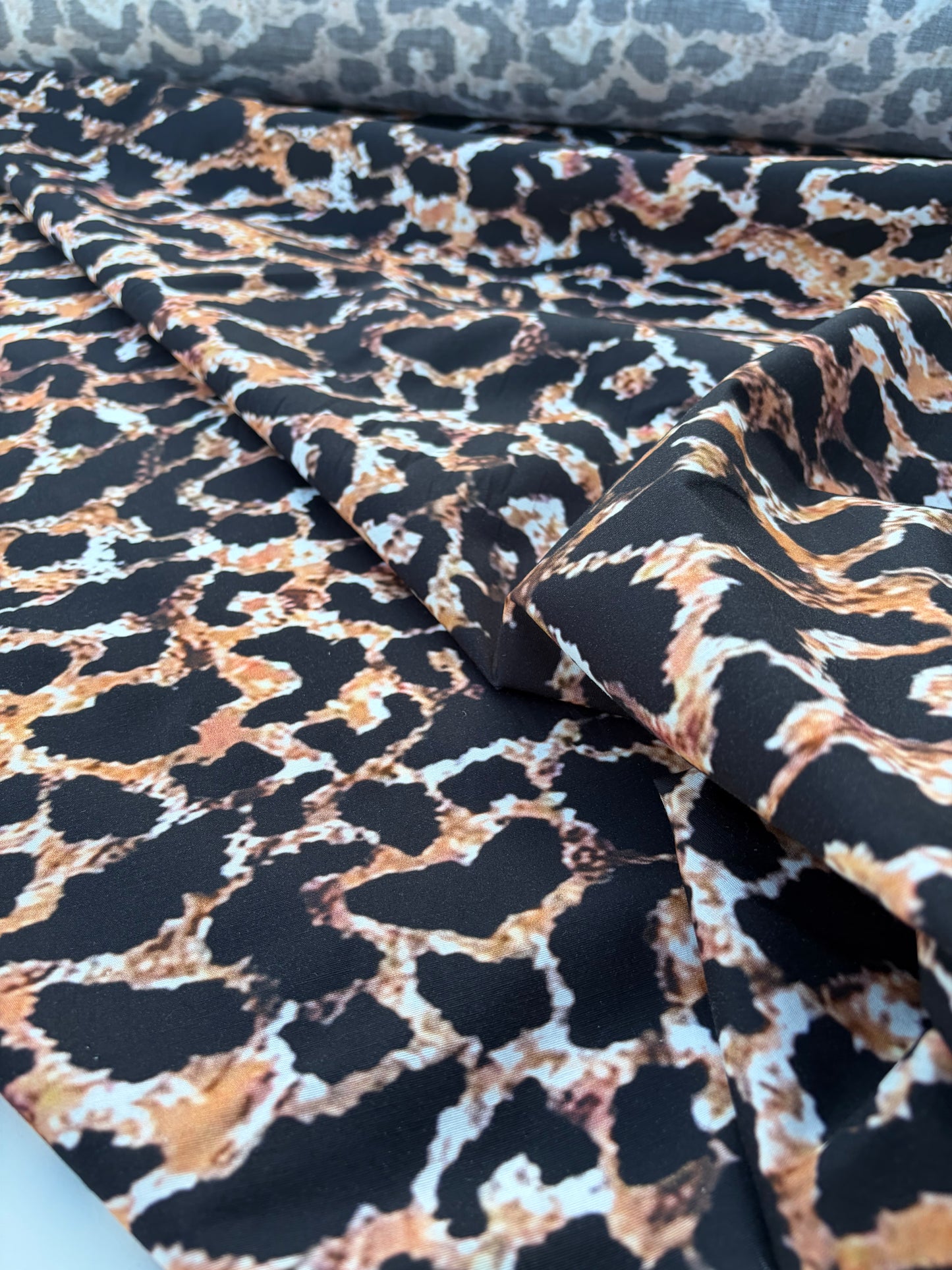 LAUREN 011 big animalier poplin stretch
