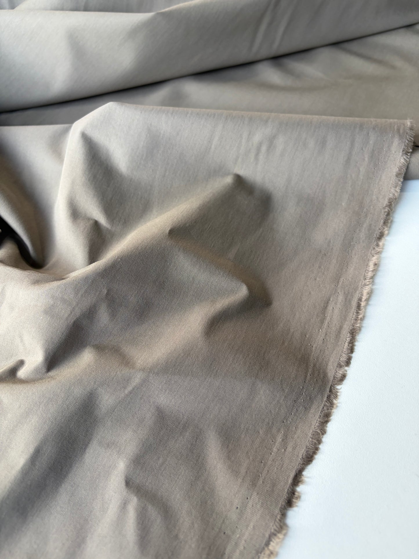 ERICA 014 cotton twill papertouch tabac colour