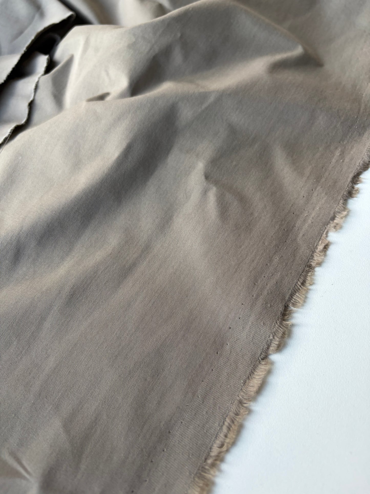 ERICA 014 cotton twill papertouch tabac colour