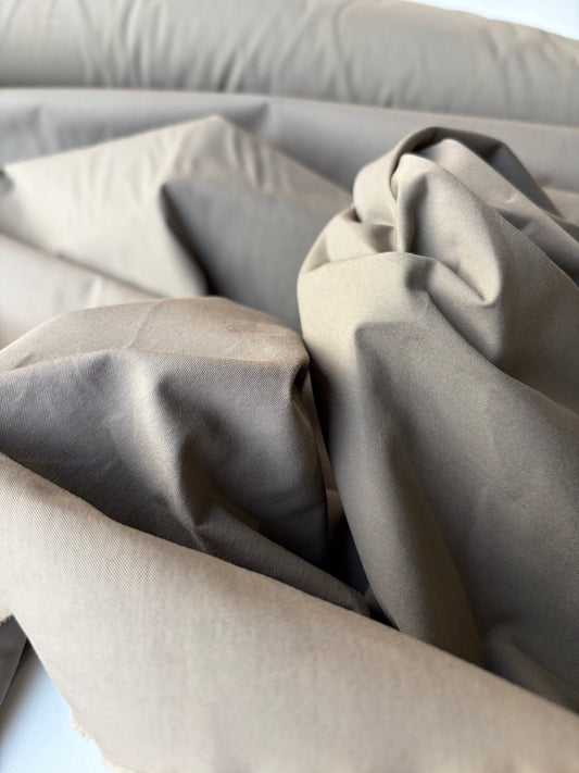 ERICA 014 cotton twill papertouch tabac colour
