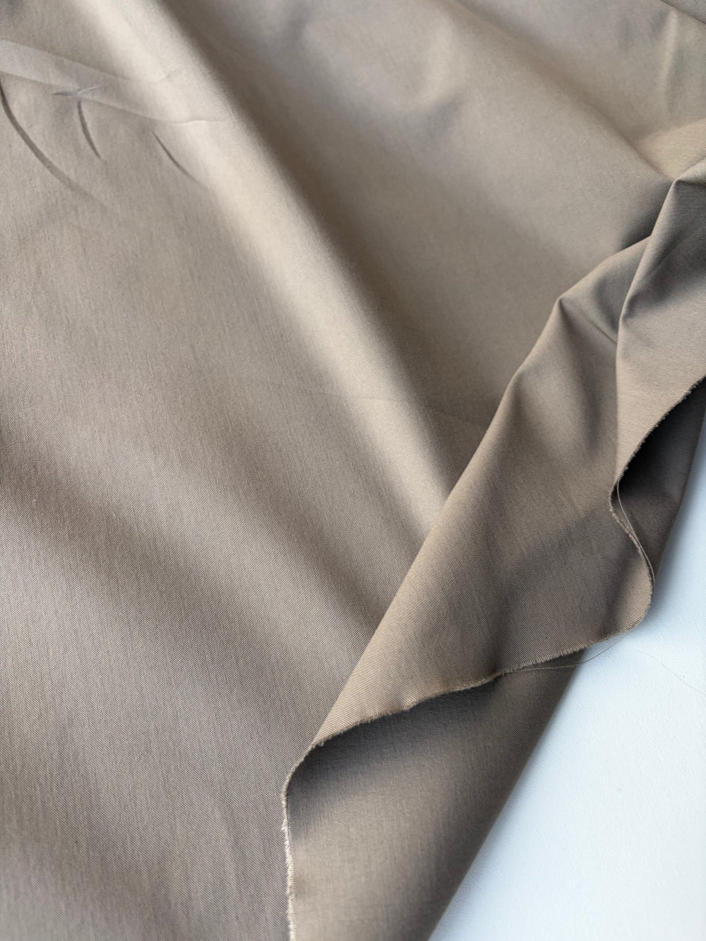 ERICA 014 cotton twill papertouch tabac colour