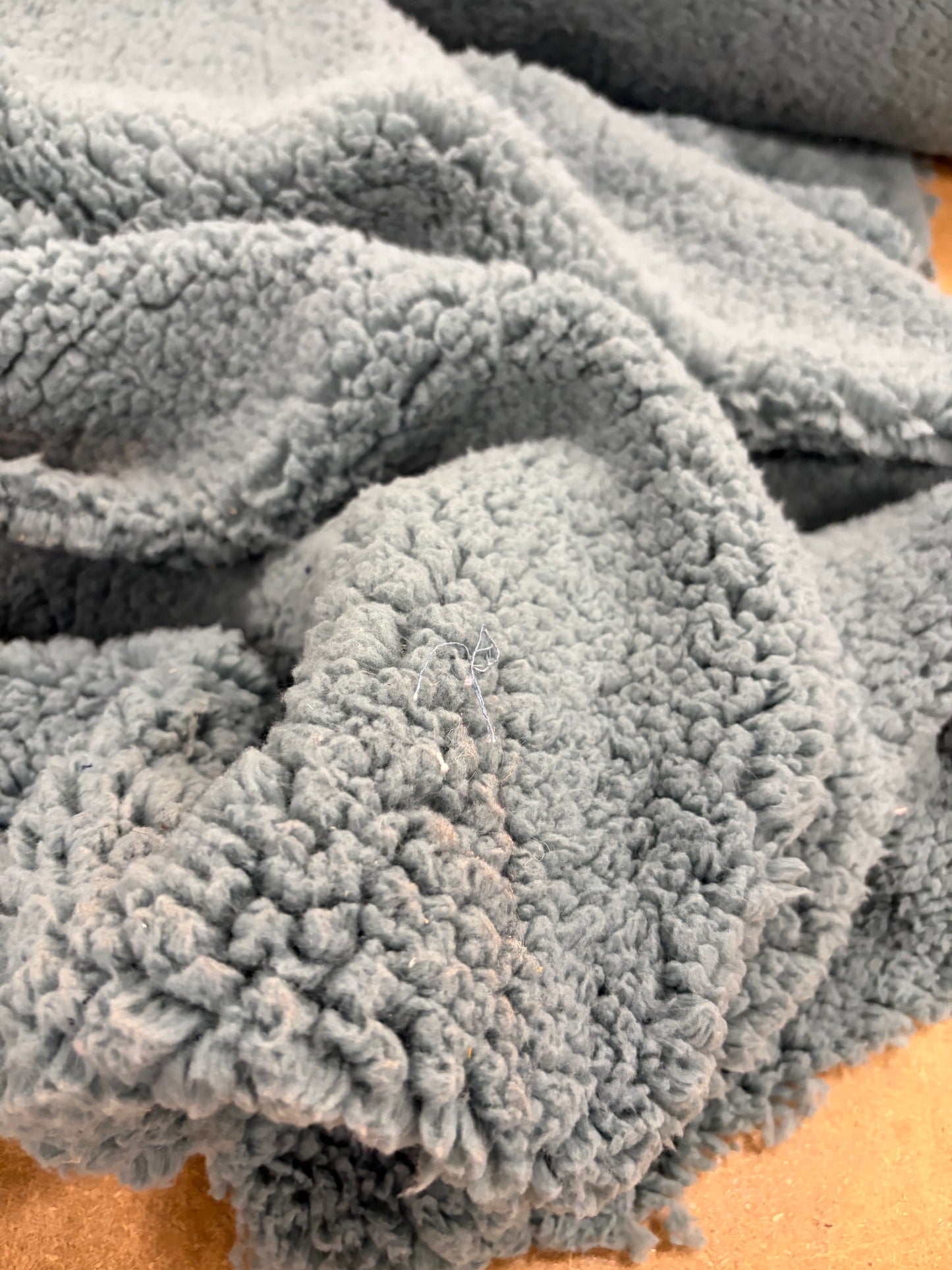 XENA 007 peacock  coloured fleece