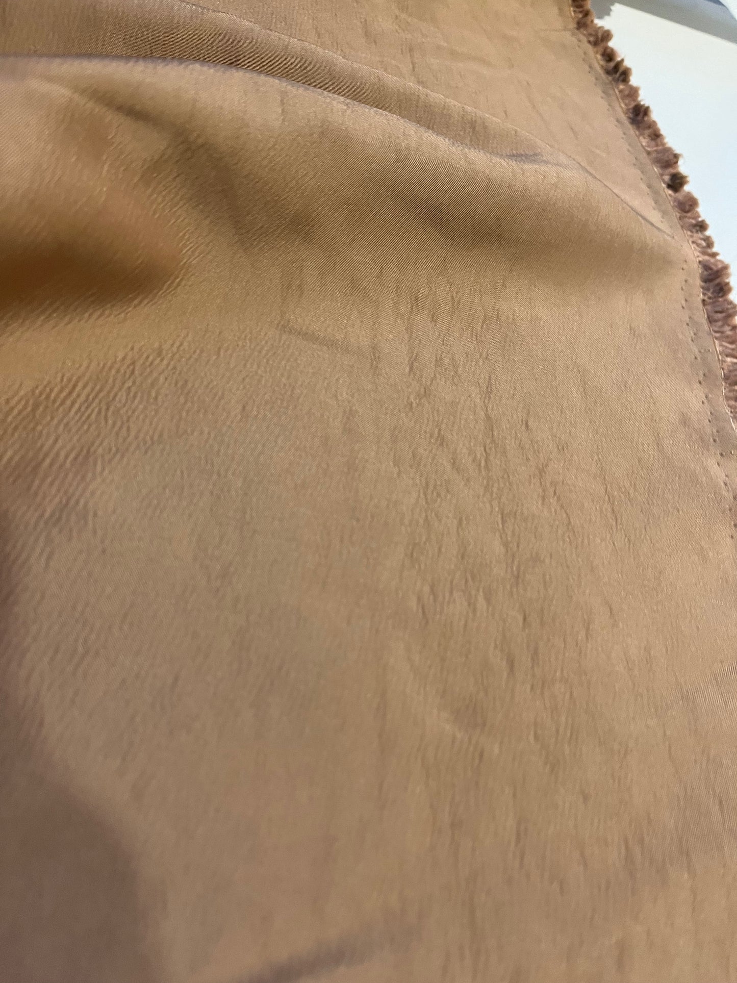 CLAIRE 225 heavy parachute fabric camel colour