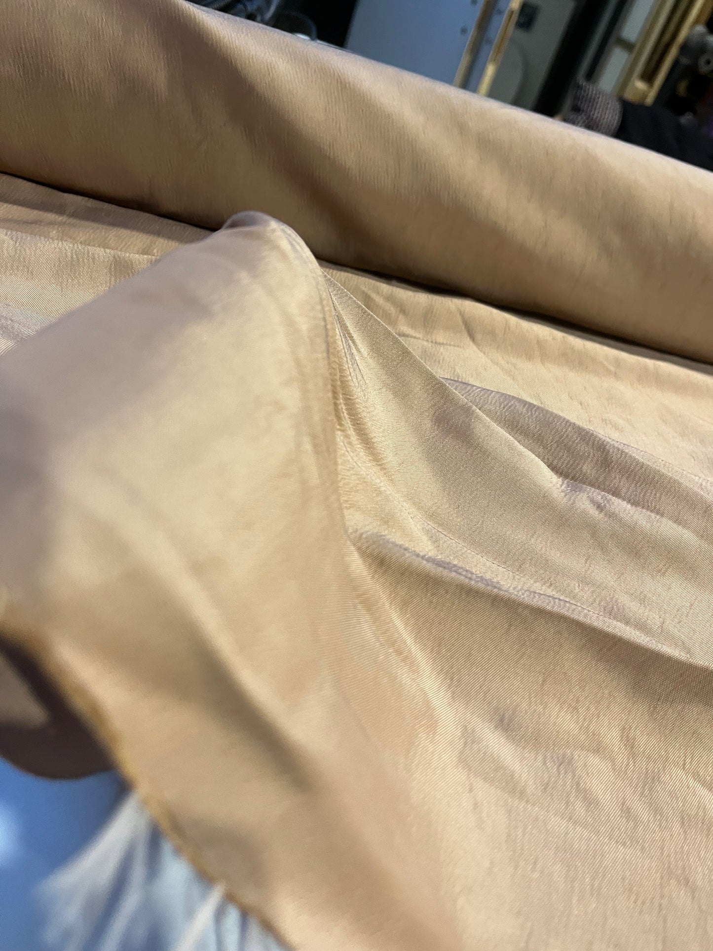 CLAIRE 225 heavy parachute fabric camel colour