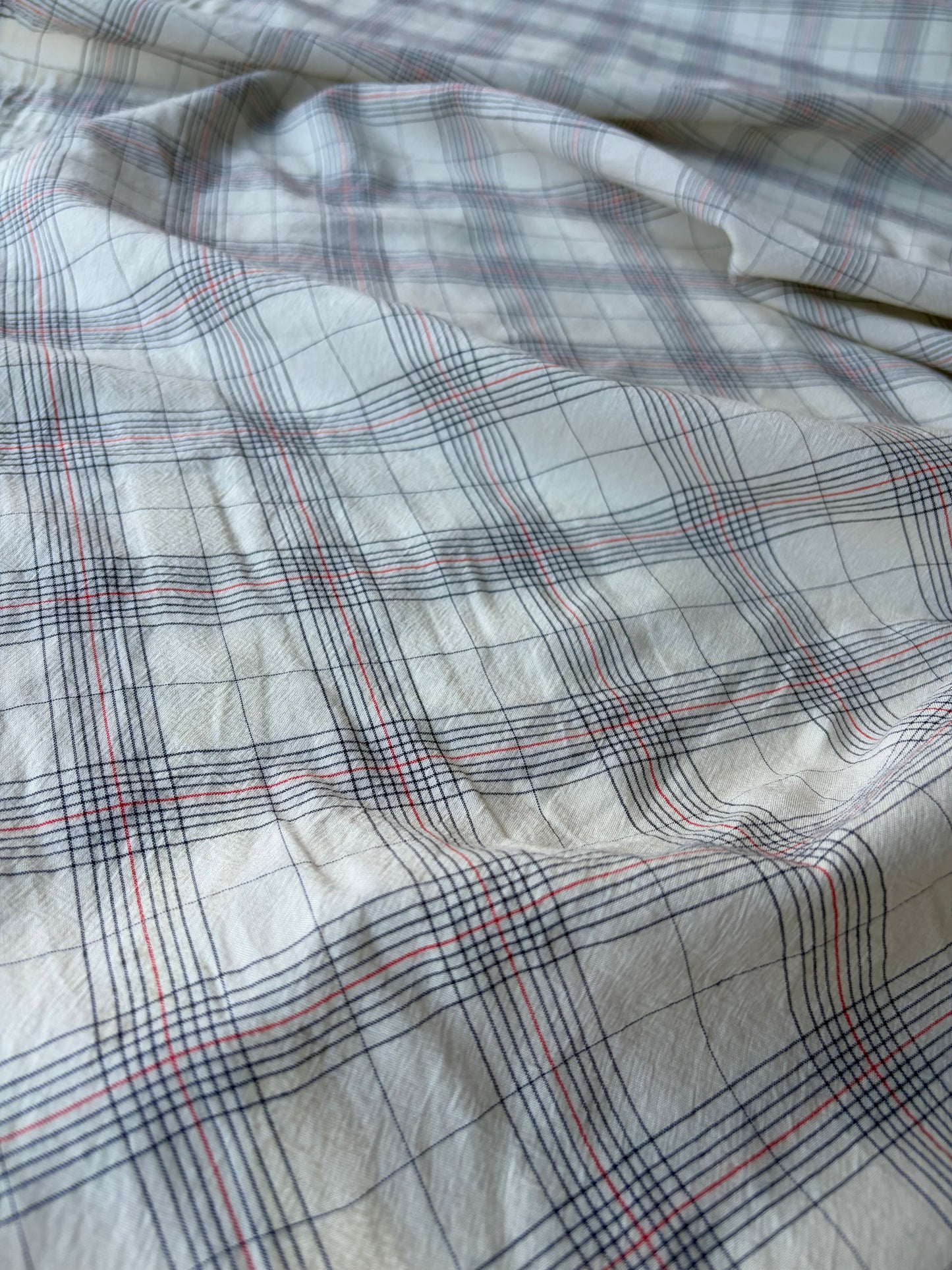 ERICA 016 colourwoven cotton voile check