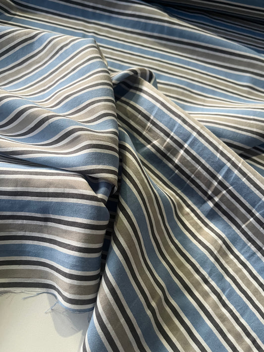 STEF 023 colourwoven cotton stripe