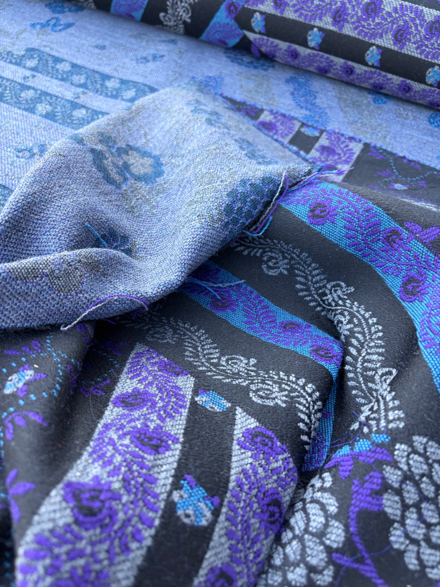 LAUREN 018 double face heavy cotton jacquard