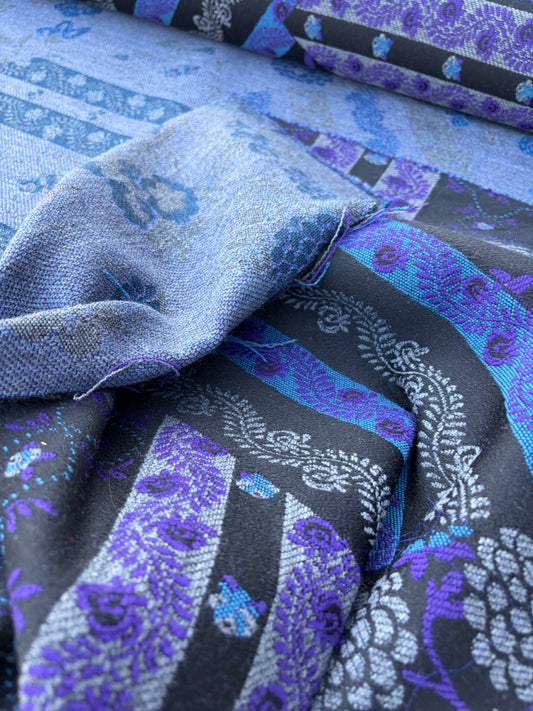 LAUREN 018 double face heavy cotton jacquard
