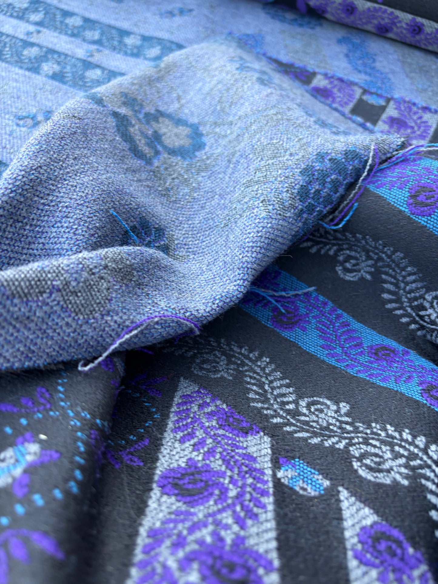LAUREN 018 double face heavy cotton jacquard