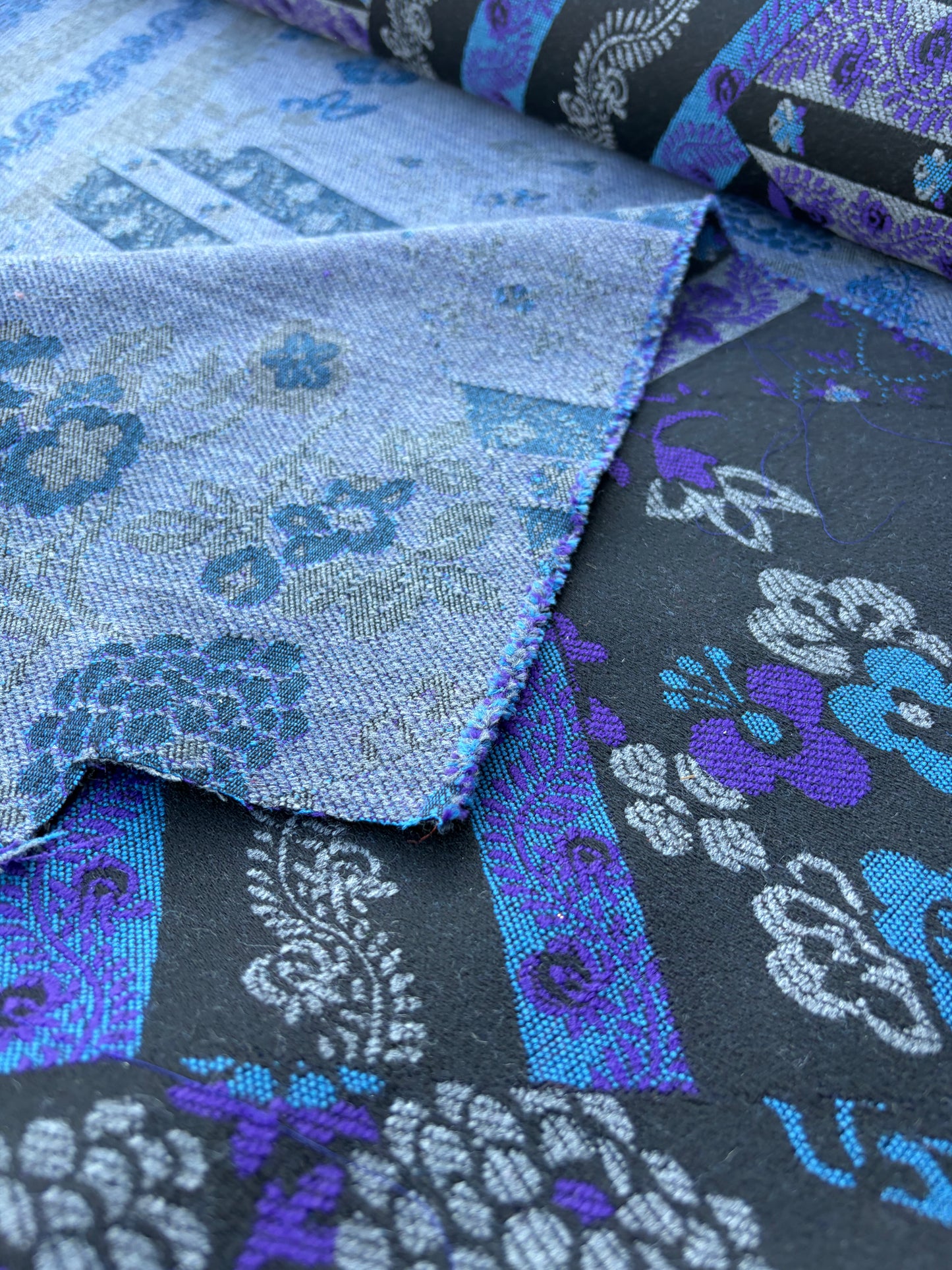 LAUREN 018 double face heavy cotton jacquard