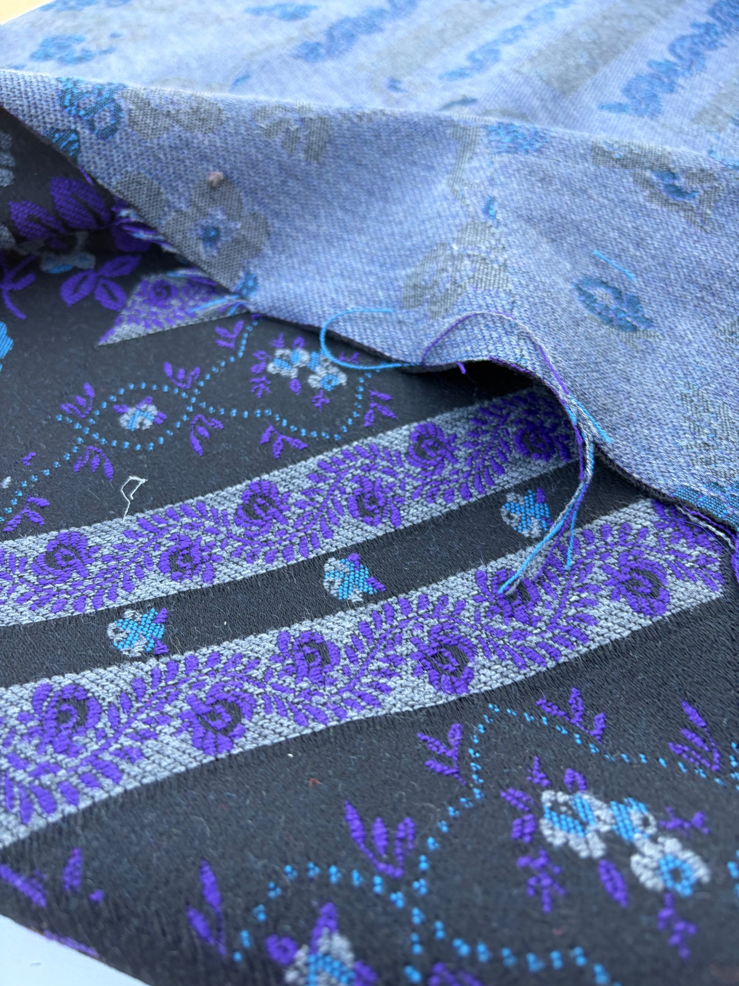 LAUREN 018 double face heavy cotton jacquard