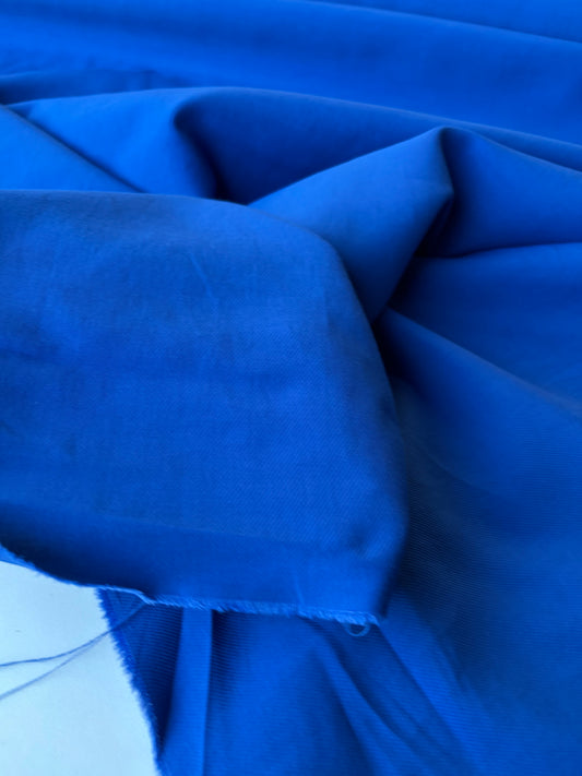 PC ERICA 021 washed cupro twill electric blue