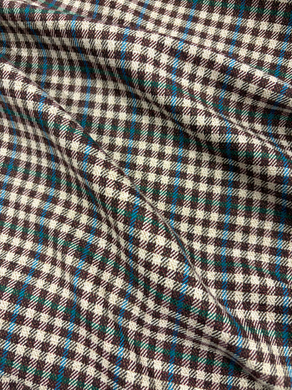 XENA 015 checkered stretch fabric