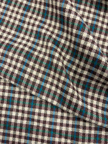 XENA 015 checkered stretch fabric
