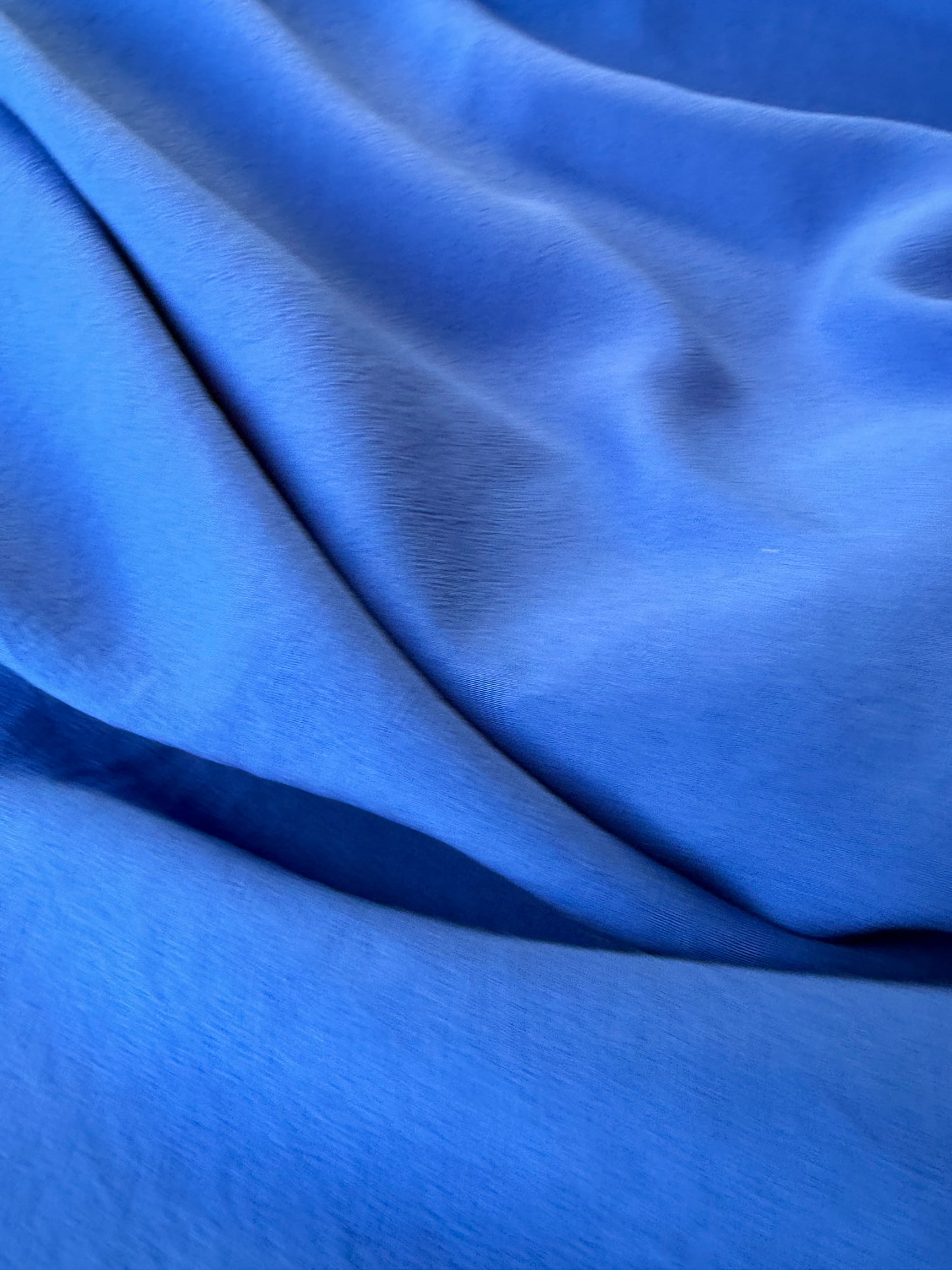 ERICA 022 voile cotton/polyamide cobalt blue