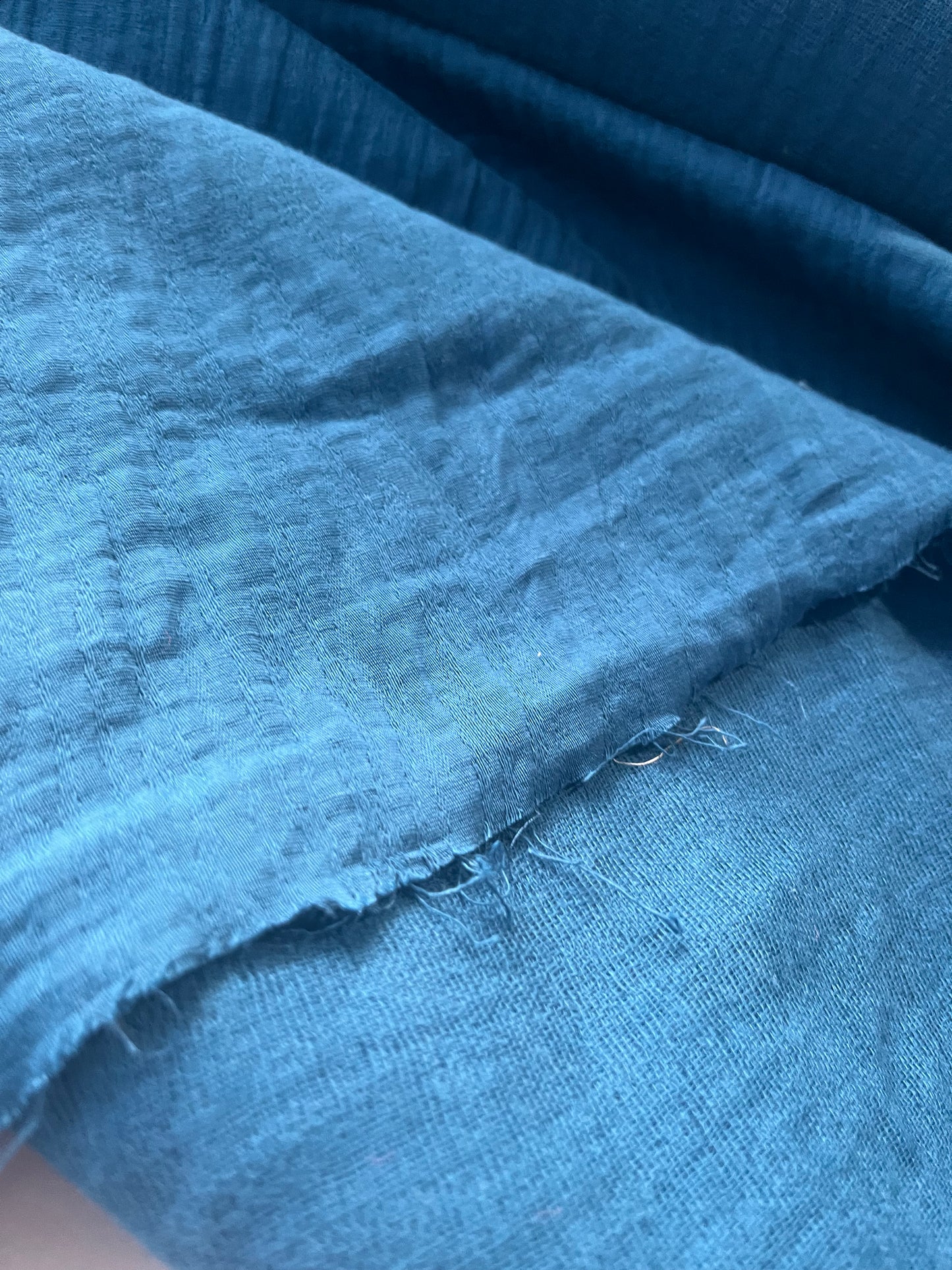LC STEF 031 double layered cotton petrol
