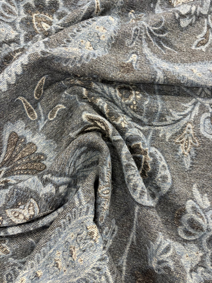 XENA 019  heavy cotton/wool jacquard