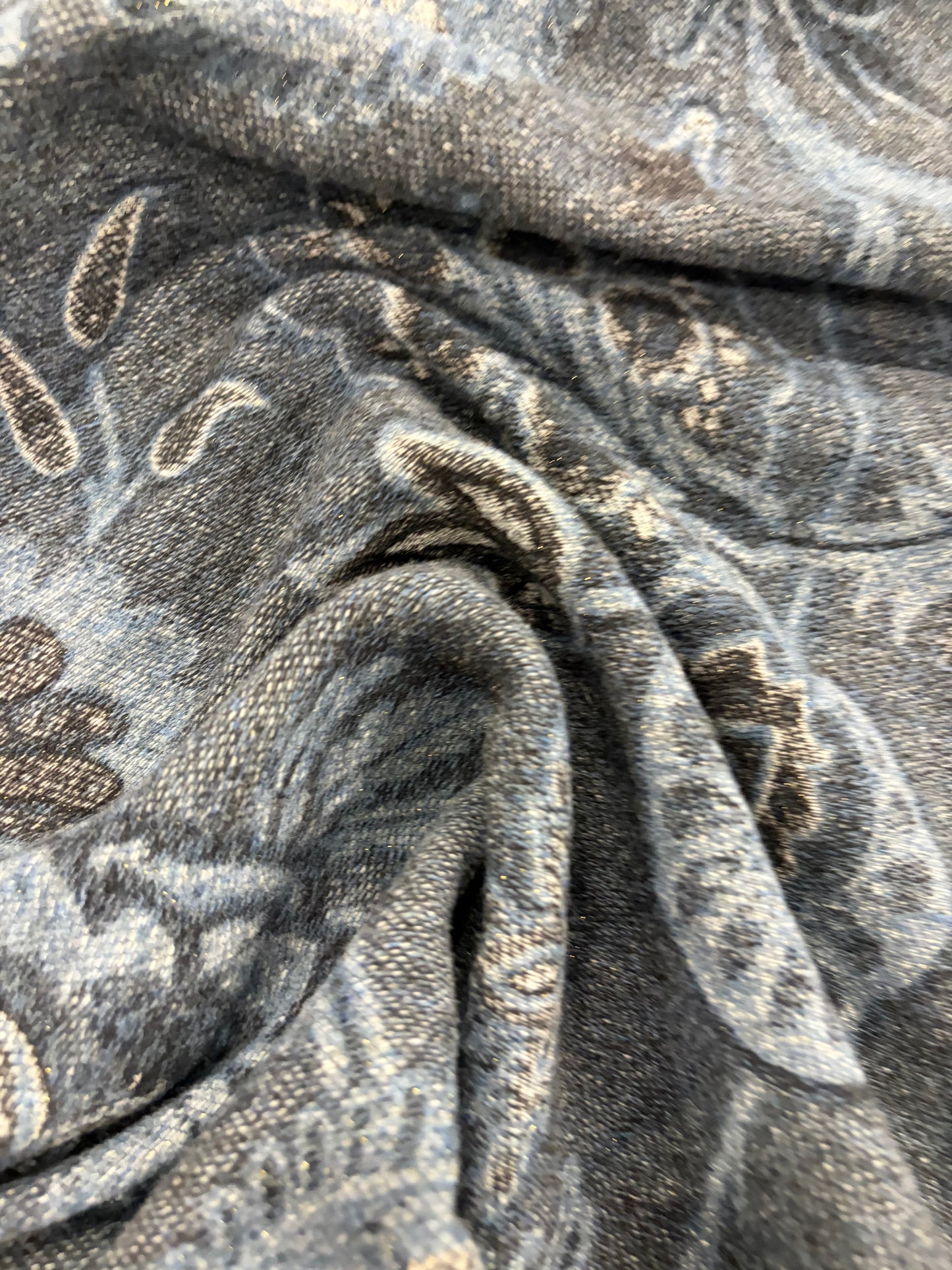 XENA 019  heavy cotton/wool jacquard
