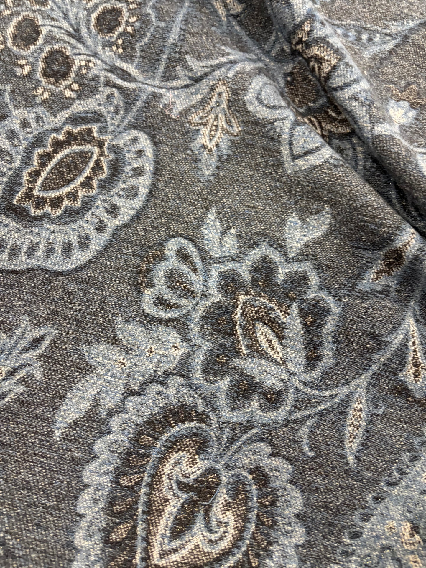 XENA 019  heavy cotton/wool jacquard
