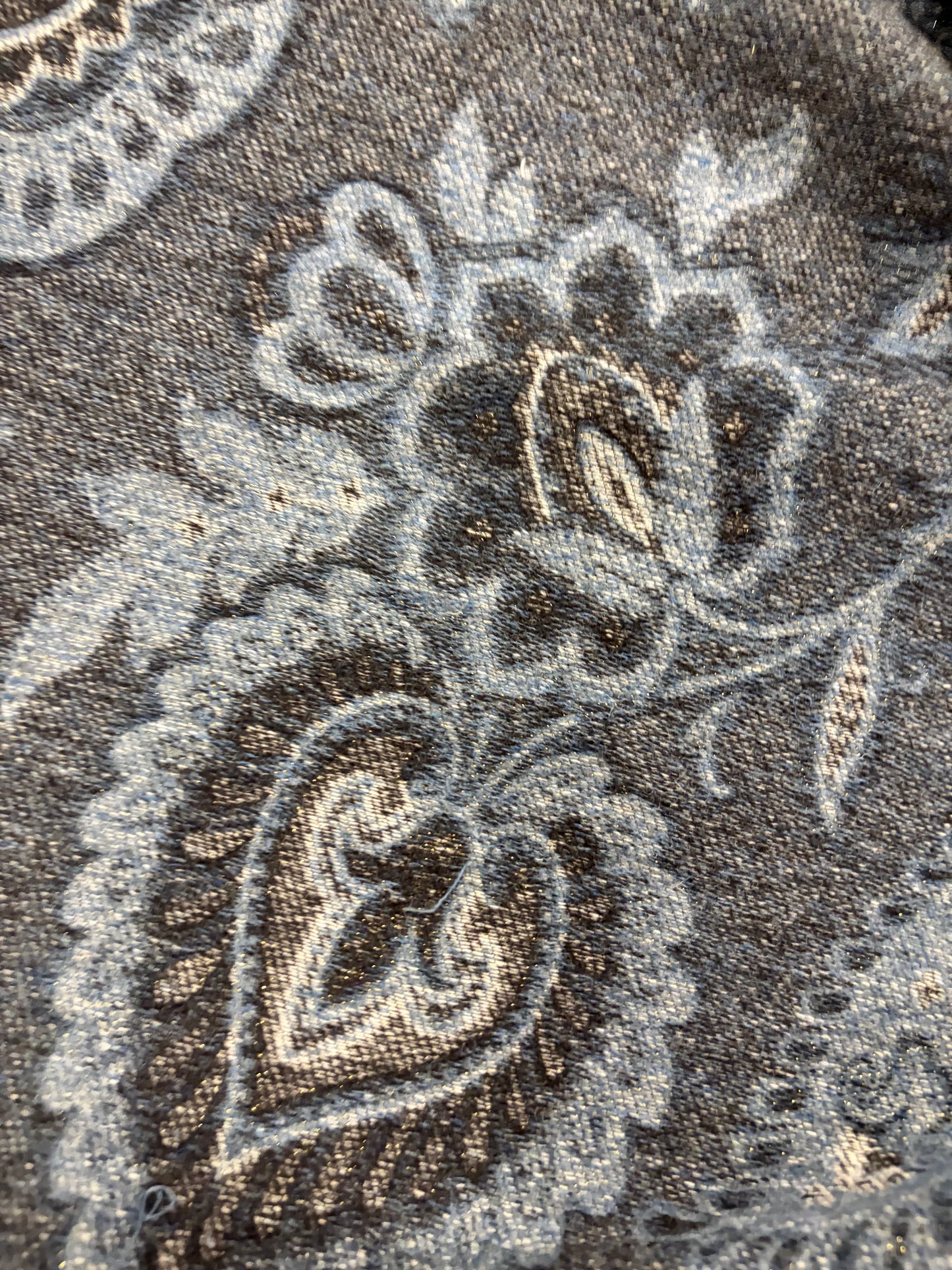 XENA 019  heavy cotton/wool jacquard