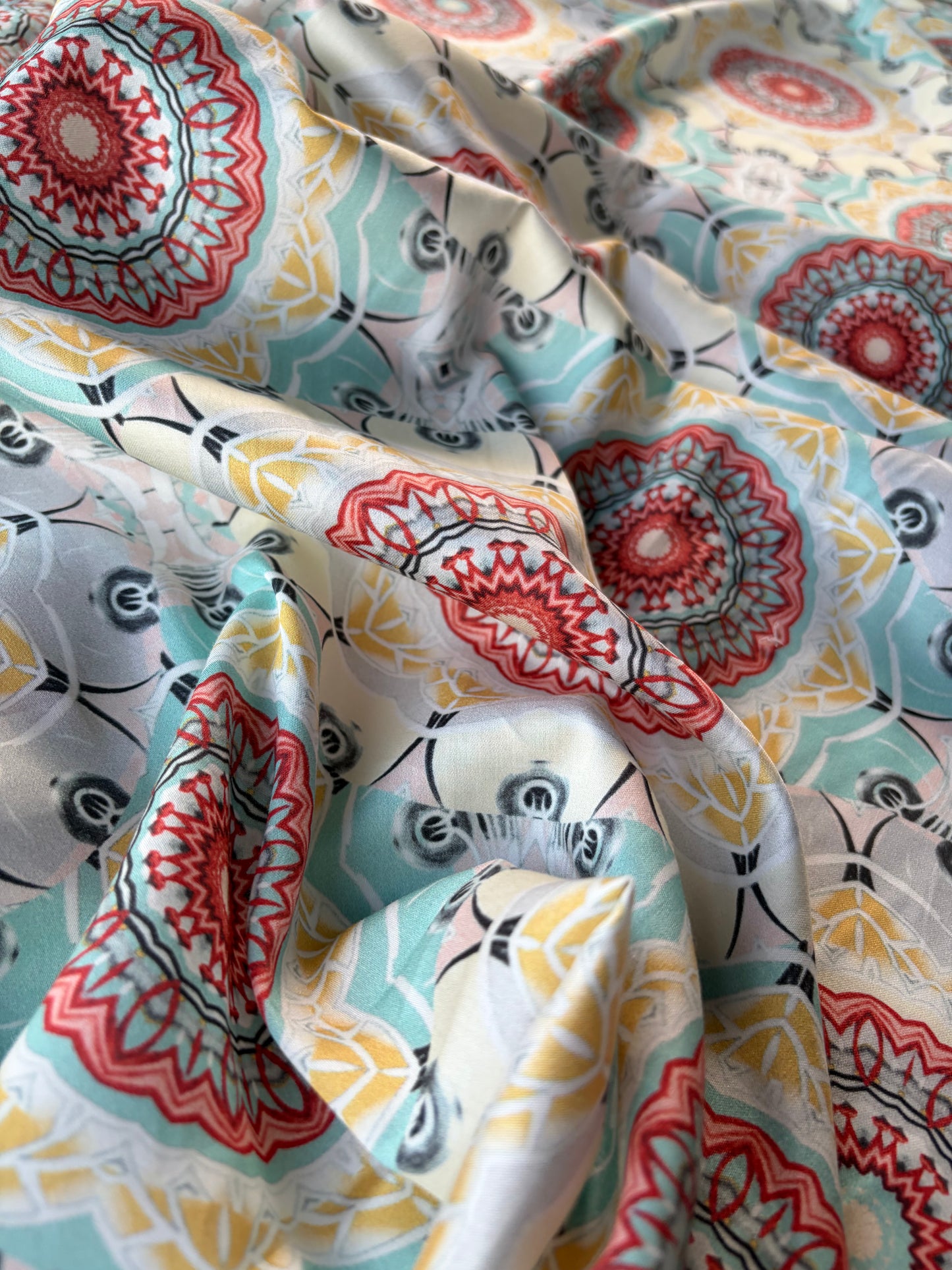 ERICA 024 cotton poplin stretch print