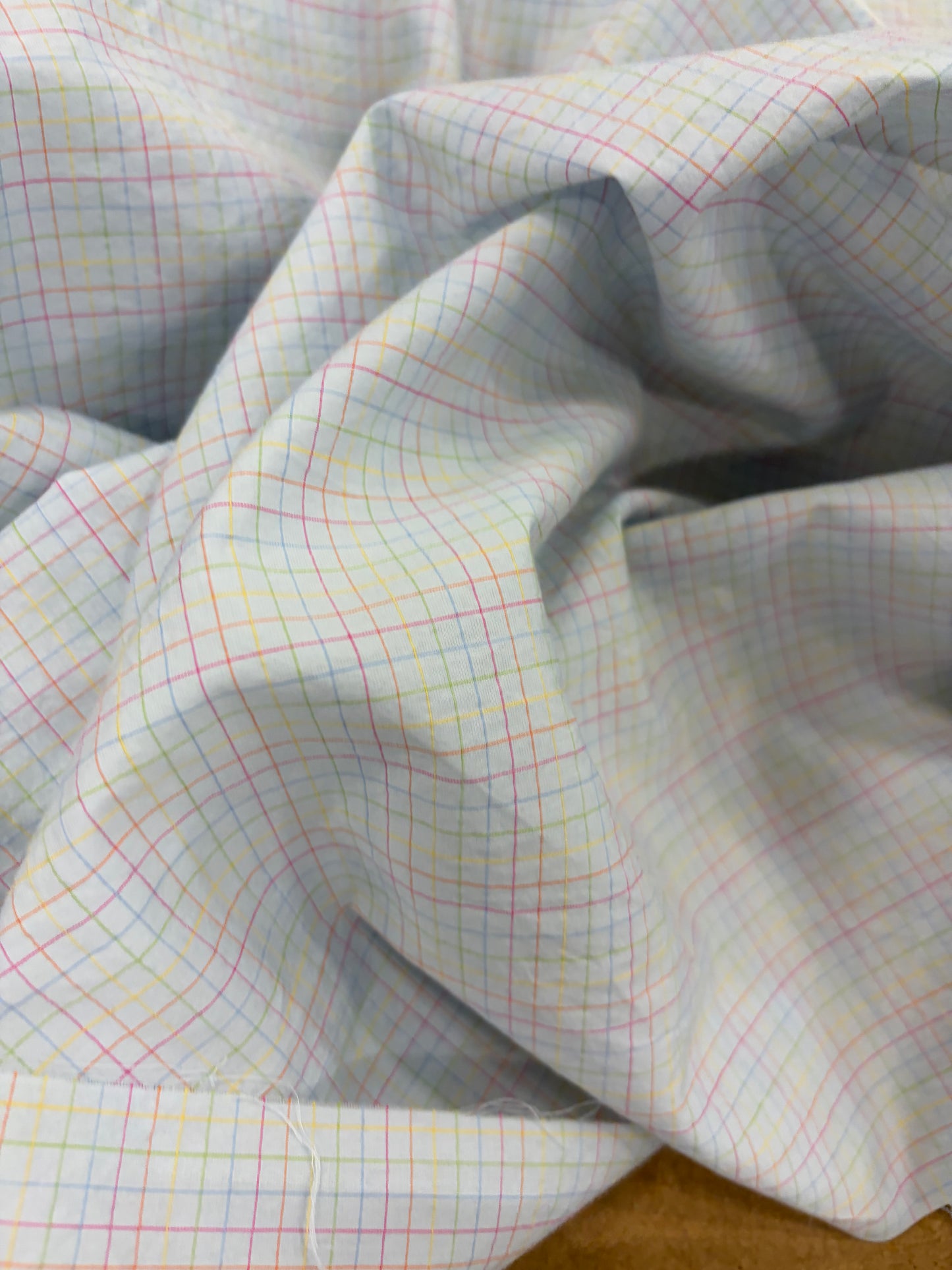 XENA 021 cotton colourwoven shirting check