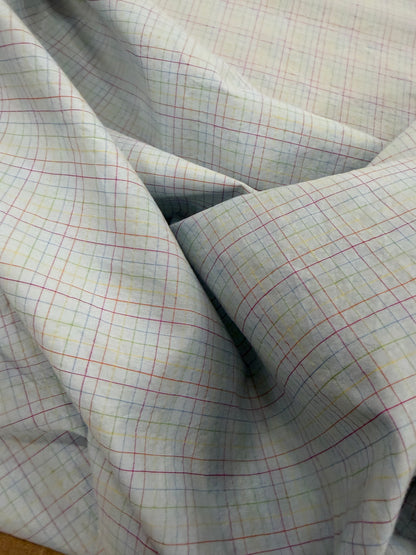 XENA 021 cotton colourwoven shirting check