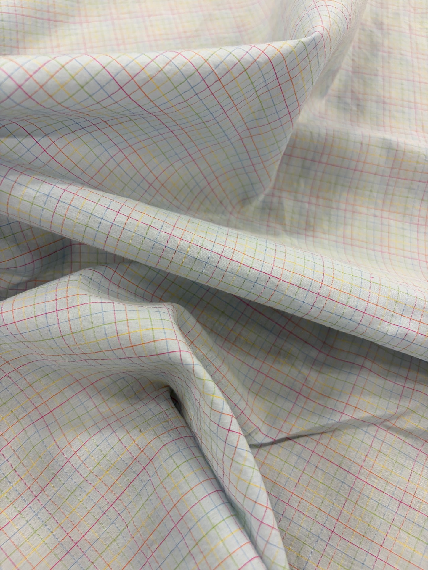 XENA 021 cotton colourwoven shirting check