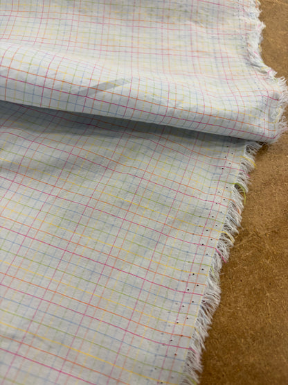 XENA 021 cotton colourwoven shirting check