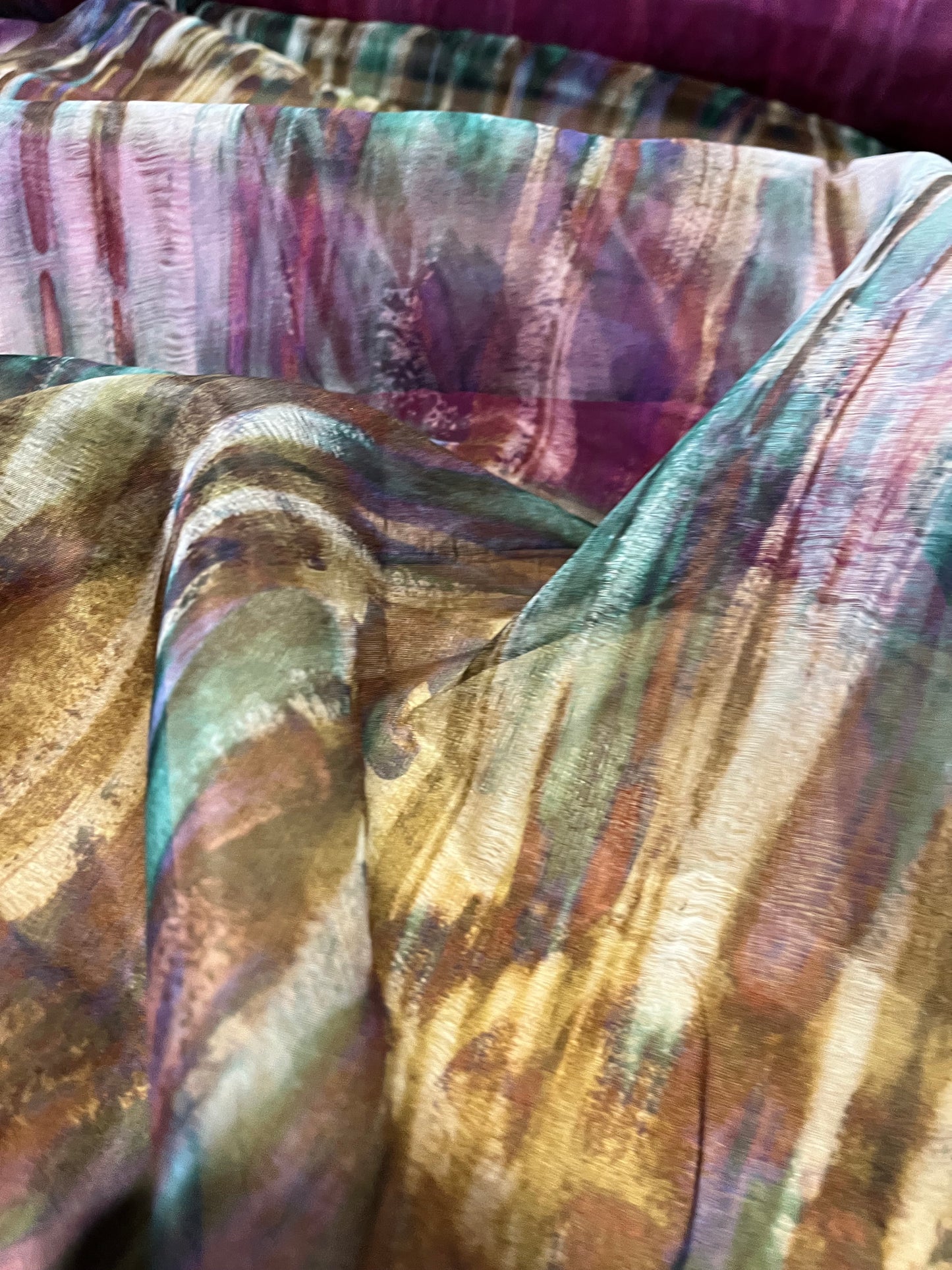 C02 MAURO 034 silk voile with print