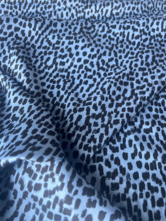ROSALIE 020 viscose satin small print