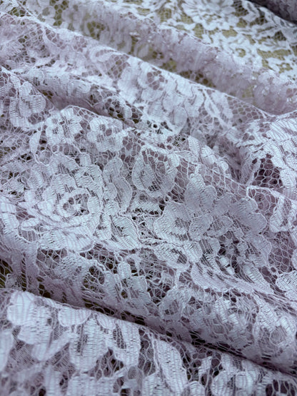 XENA 023 pink coloured woven lace "dentelle"