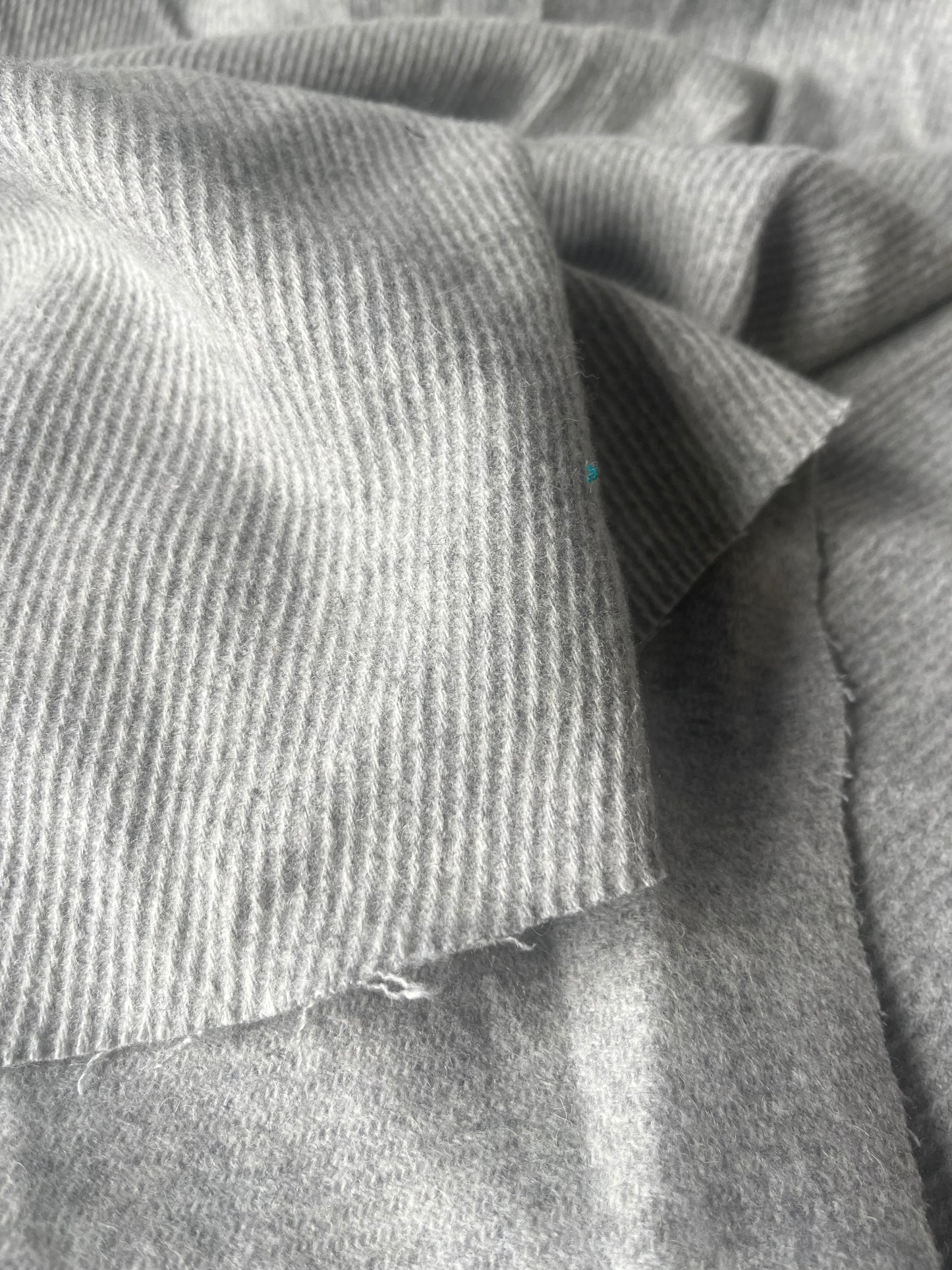 ROSALIE 024 heavy woolen coat fabric light grey