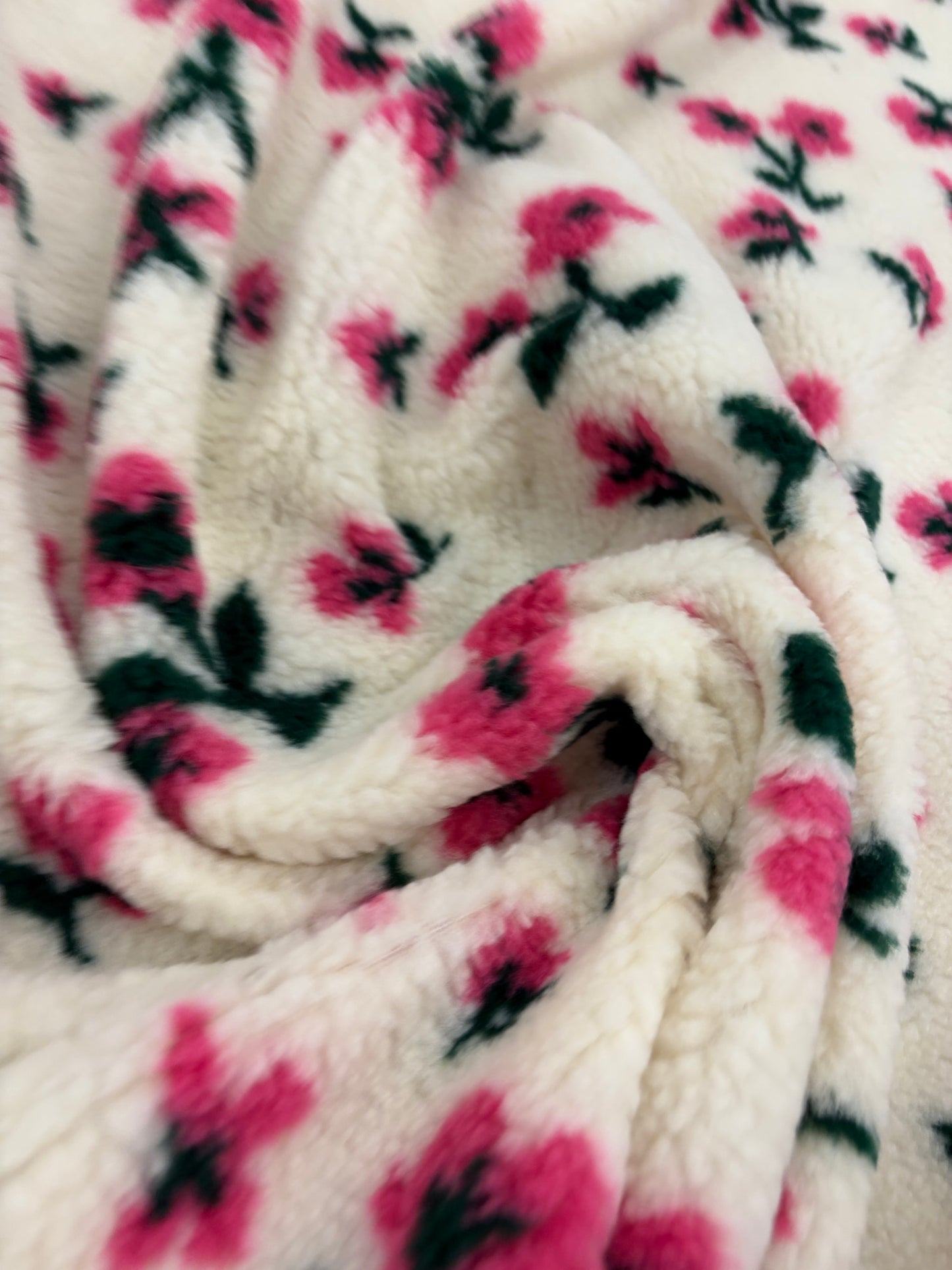 XENA 028 floral fleece