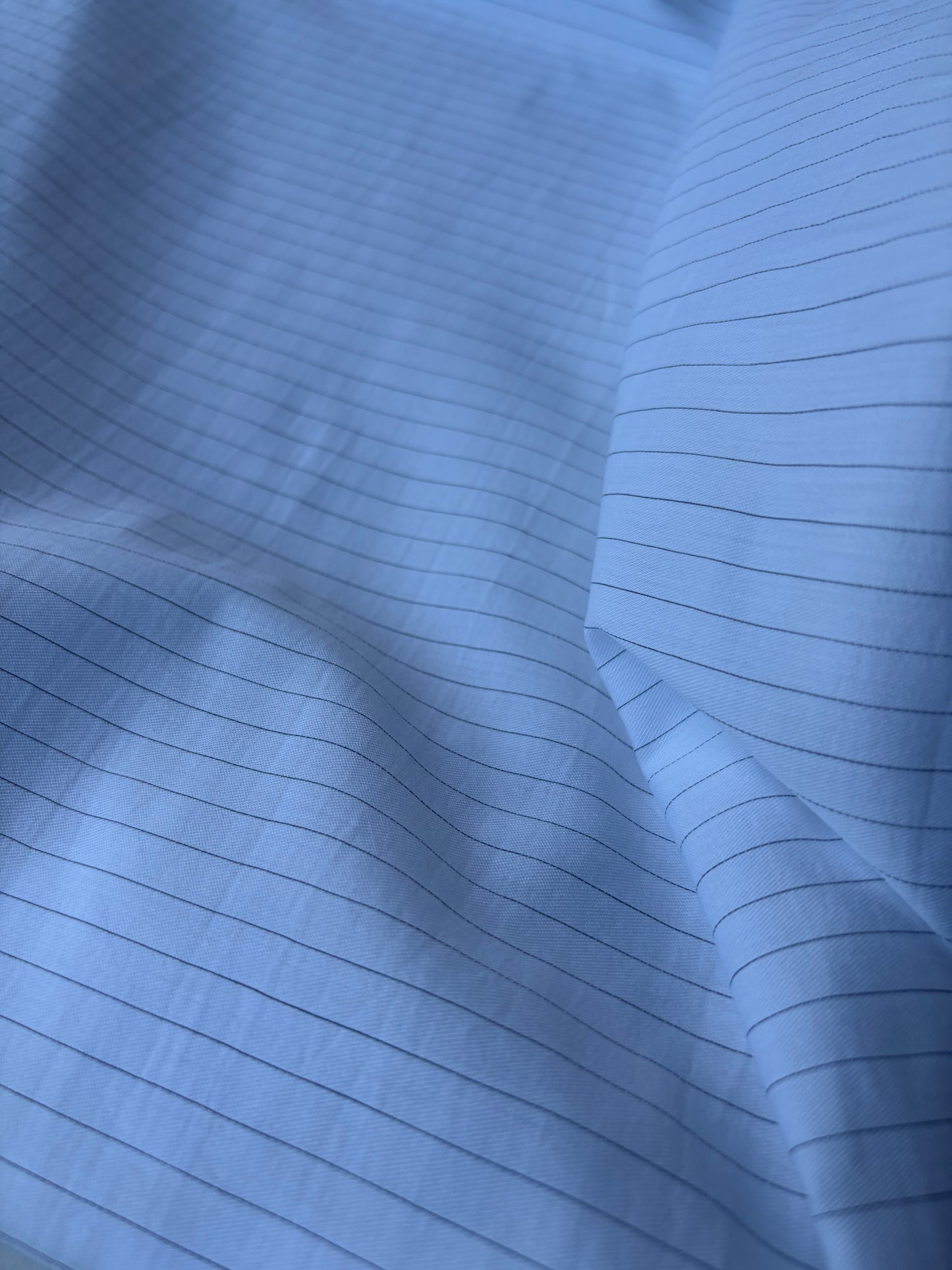 MIA 002 white viscose voile stripes