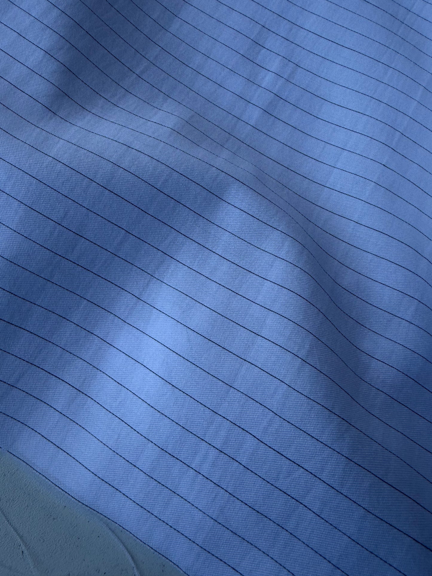MIA 002 white viscose voile stripes