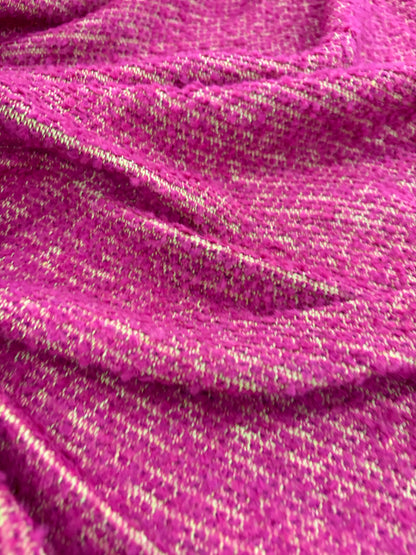 XENA 029 tweed bouclette fuchsia