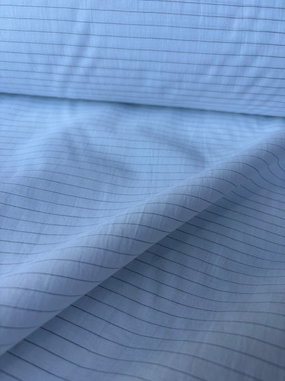 MIA 002 white viscose voile stripes