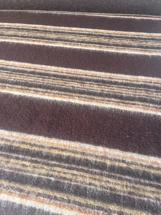 ROSALIE 027 heavy  Wool jersey stripes