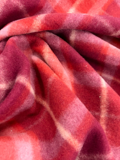 XENA 030 checkered boiled wool